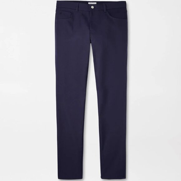 Peter Millar eb66 Performance Five-Pocket Pant Sz 32 x 32 - Navy - Picture 3 of 8